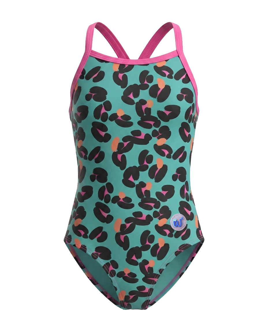 Teal Leopard Baby