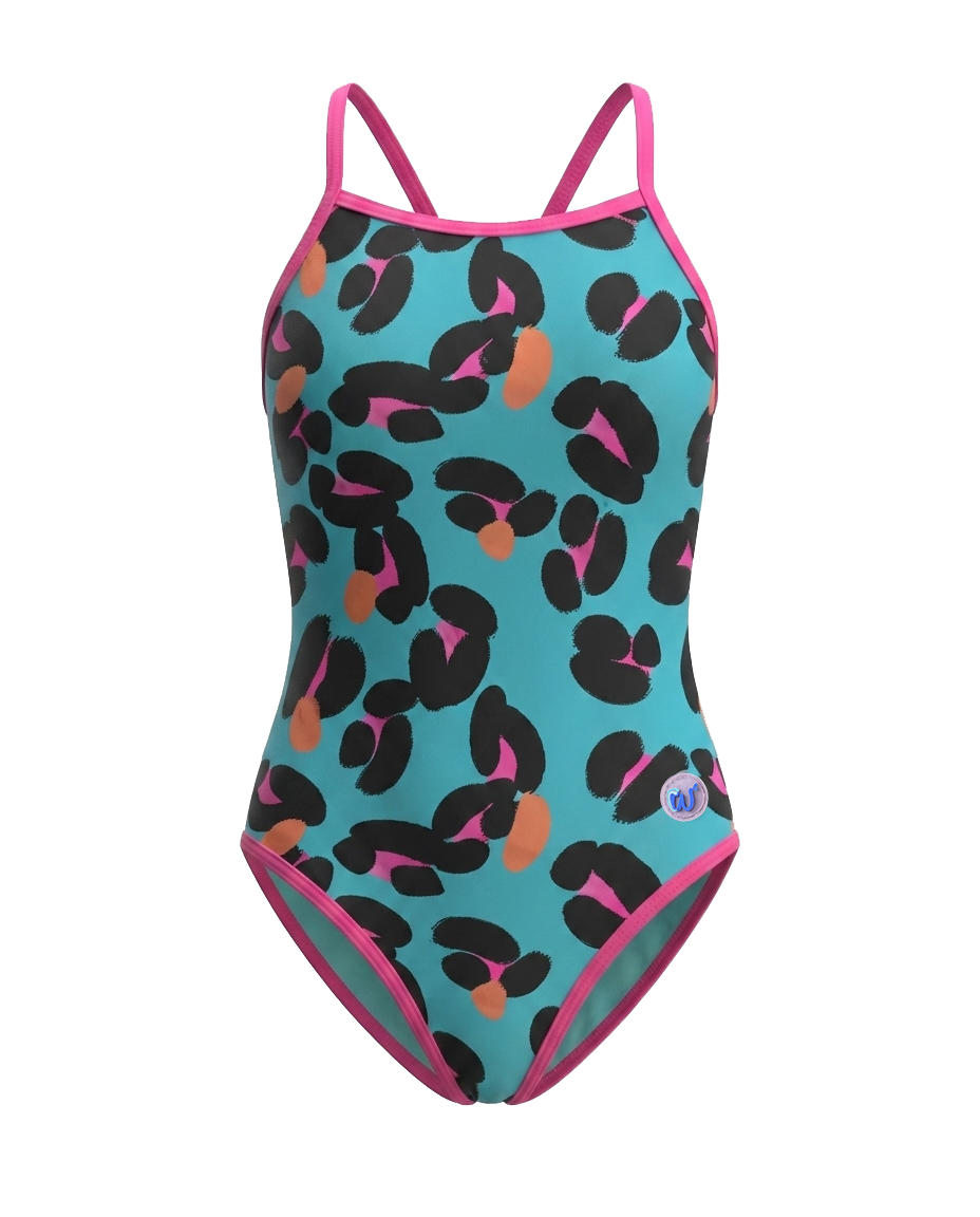 Teal Leopard