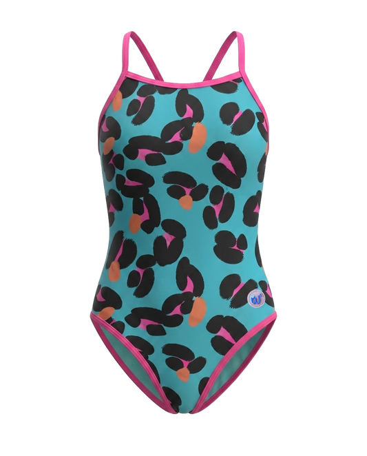 Teal Leopard