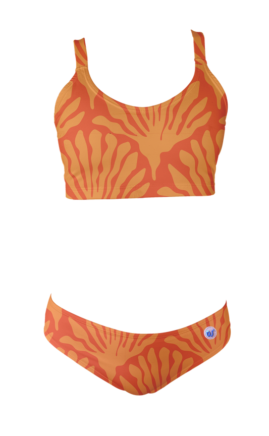 Coral Burst Bikini