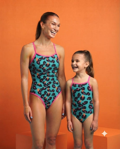 Teal Leopard Baby
